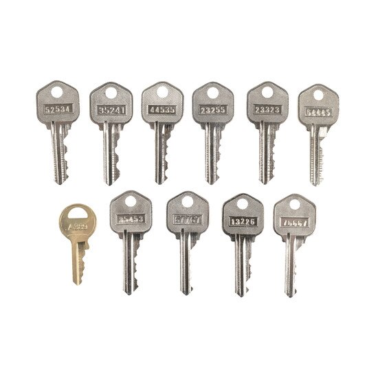 Inspector Key Packet (11 keys stamped w/ code) | MFS Supply